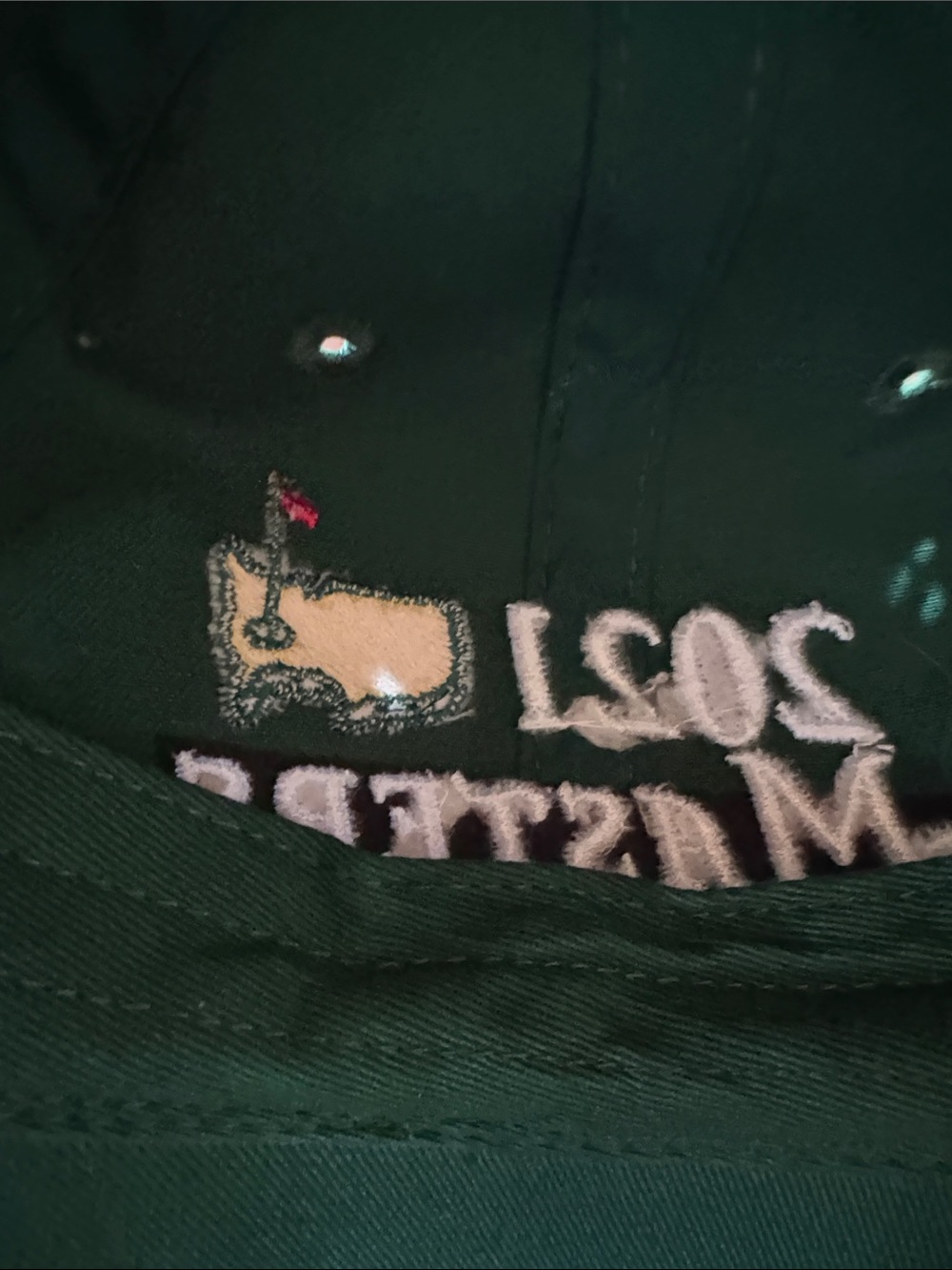 Masters Green 2021 Masters Embroidered Golf Cap - Picture 6 of 10
